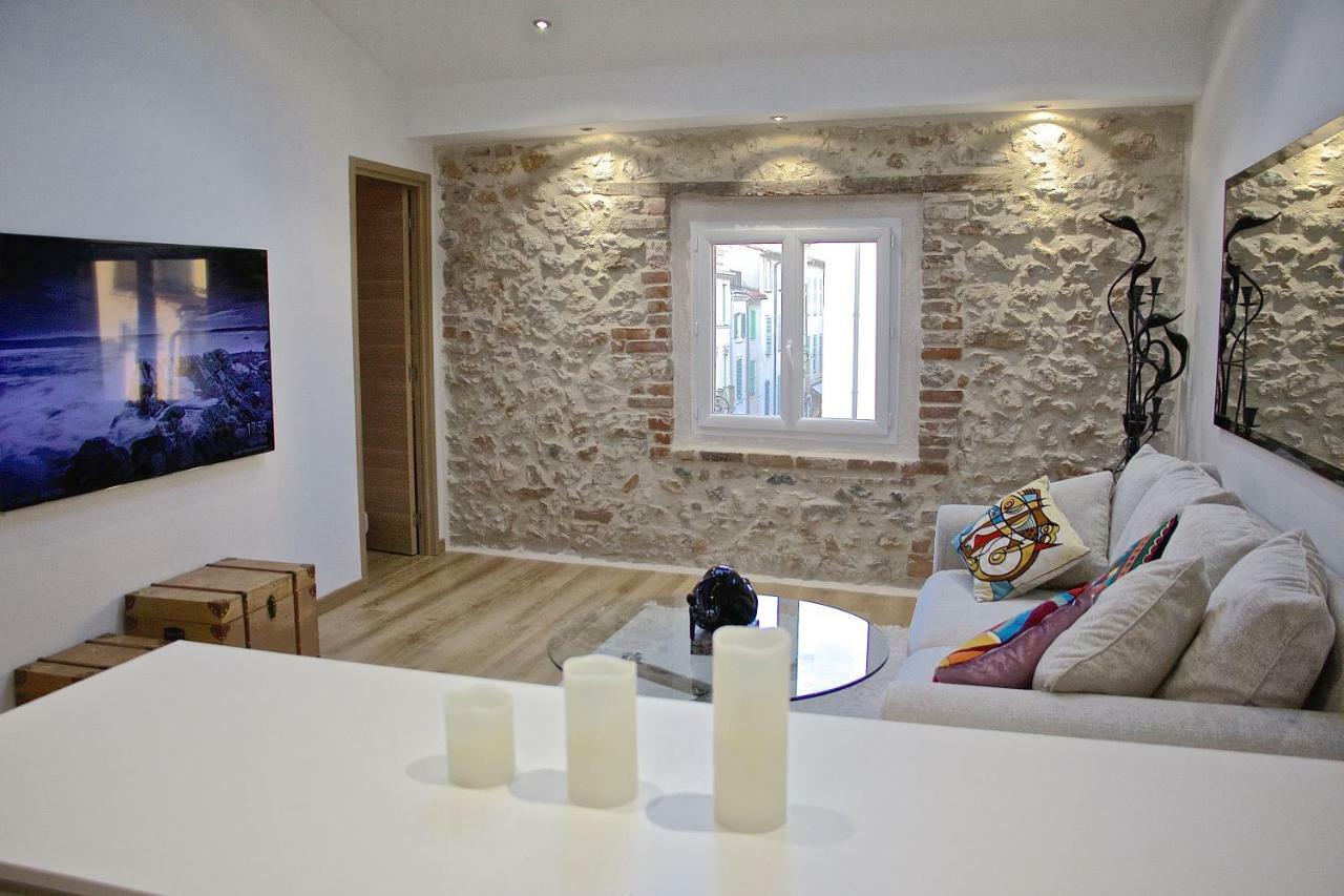 Duplex Fontaine - Appartement Duplex Coeur Vieil Antibes Old City Marche Provencal Exteriör bild